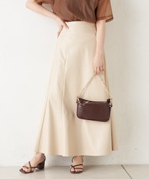 Chico | レザーロングフレアスカート(スカート)