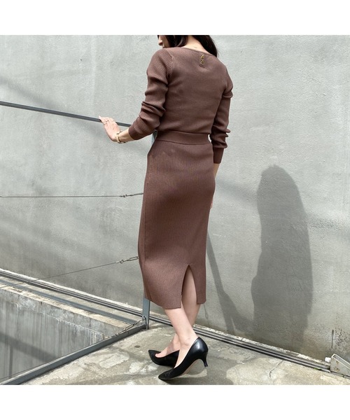 LOUNGEDRESS（ラウンジドレス）の「【WEB限定】リブニット