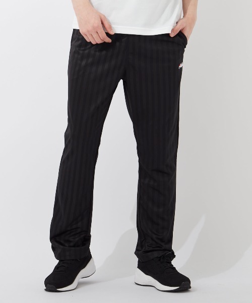 FILA（フィラ）の「【FILA / フィラ】ジャージロングボトムス / ユニセックス スポーティー アウトドア スポーツカジュアル（その他パンツ・メンズ・チャコールグレー/ブラック/ネイビー/グレー系その他/ブルー系その他/ブラック系その他・MEDIUM/LARGE/X-LARGE）」の3枚目の写真