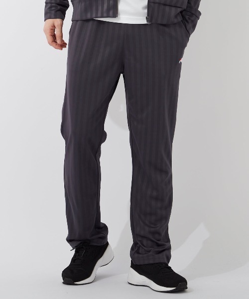 FILA（フィラ）の「【FILA / フィラ】ジャージロングボトムス / ユニセックス スポーティー アウトドア スポーツカジュアル（その他パンツ・メンズ・チャコールグレー/ブラック/ネイビー/グレー系その他/ブルー系その他/ブラック系その他・MEDIUM/LARGE/X-LARGE）」の5枚目の写真