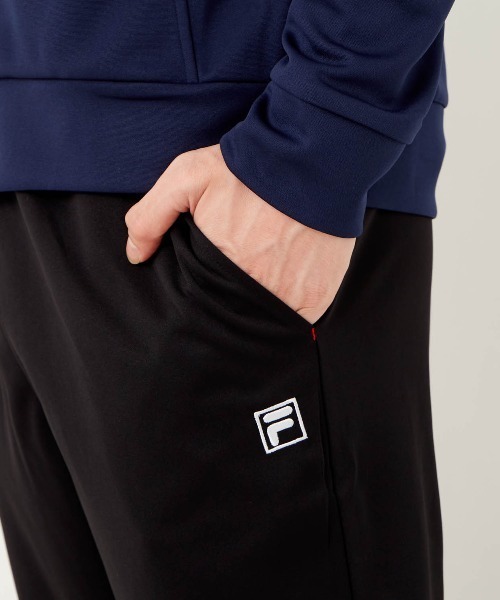 FILA（フィラ）の「【FILA / フィラ】ジャージロングボトムス / ユニセックス スポーティー アウトドア スポーツカジュアル（その他パンツ・メンズ・チャコールグレー/ブラック/ネイビー/グレー系その他/ブルー系その他/ブラック系その他・MEDIUM/LARGE/X-LARGE）」の16枚目の写真