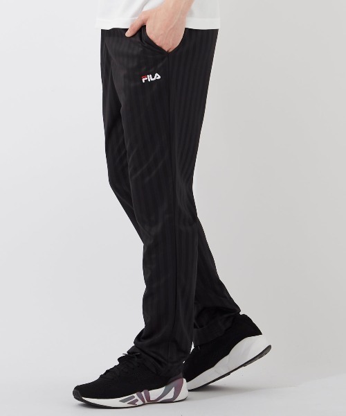 FILA（フィラ）の「【FILA / フィラ】ジャージロングボトムス / ユニセックス スポーティー アウトドア スポーツカジュアル（その他パンツ・メンズ・チャコールグレー/ブラック/ネイビー/グレー系その他/ブルー系その他/ブラック系その他・MEDIUM/LARGE/X-LARGE）」の21枚目の写真