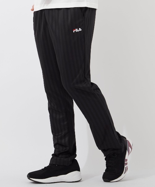 FILA（フィラ）の「【FILA / フィラ】ジャージロングボトムス / ユニセックス スポーティー アウトドア スポーツカジュアル（その他パンツ・メンズ・チャコールグレー/ブラック/ネイビー/グレー系その他/ブルー系その他/ブラック系その他・MEDIUM/LARGE/X-LARGE）」の20枚目の写真