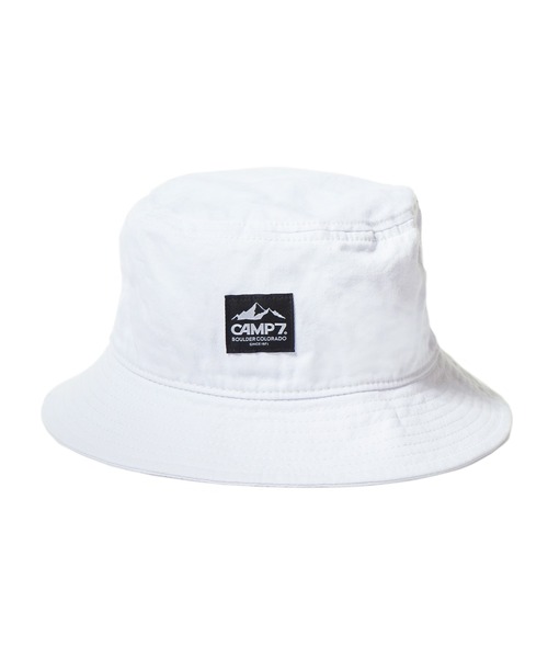 CAMP7（キャンプセブン）の「TWILL HAT（ハット・メンズ・ホワイト/ブラック/ベージュ/カーキ・FREE）」の2枚目の写真