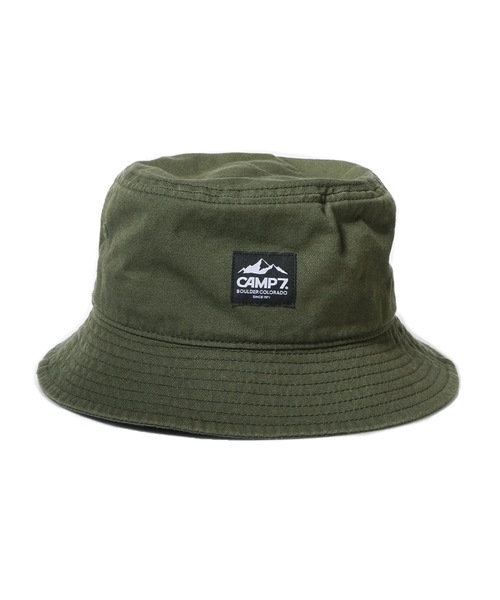 CAMP7（キャンプセブン）の「TWILL HAT（ハット・メンズ・ホワイト/ブラック/ベージュ/カーキ・FREE）」の4枚目の写真