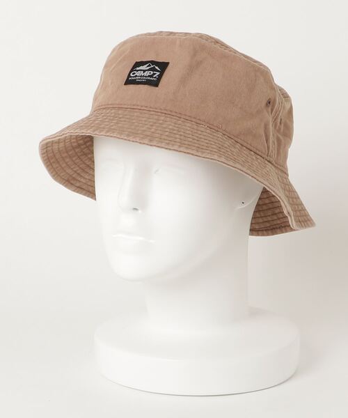 CAMP7（キャンプセブン）の「TWILL HAT（ハット・メンズ・ホワイト/ブラック/ベージュ/カーキ・FREE）」の6枚目の写真