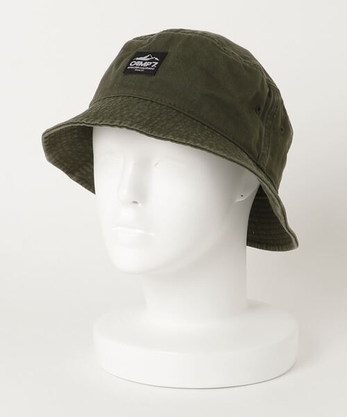 CAMP7（キャンプセブン）の「TWILL HAT（ハット・メンズ・ホワイト/ブラック/ベージュ/カーキ・FREE）」の7枚目の写真