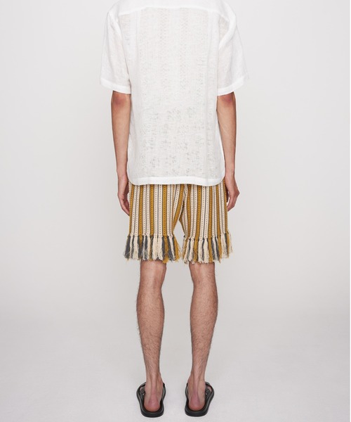 CMMN SWDN（コモンスウェーデン）の「CMMN SWDN/コモンスウェーデン/Alvar knitted shorts  M18W521（その他パンツ・メンズ・ベージュ/ブラウン・48/46）」の3枚目の写真