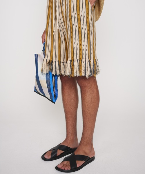 CMMN SWDN（コモンスウェーデン）の「CMMN SWDN/コモンスウェーデン/Alvar knitted shorts  M18W521（その他パンツ・メンズ・ベージュ/ブラウン・48/46）」の8枚目の写真