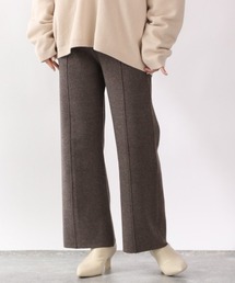 モクニットピンタックパンツ 917416