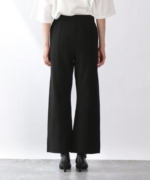 LOWRYS FARM(ローリーズファーム)の「モクニットピンタックパンツ 917416(その他パンツ・レディース・ブラック/アイボリー/ブラウン・FREE)」の6枚目の写真