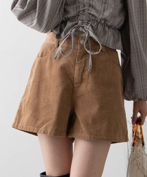 WEGO/【WEB限定】コーデュロイショーツ
