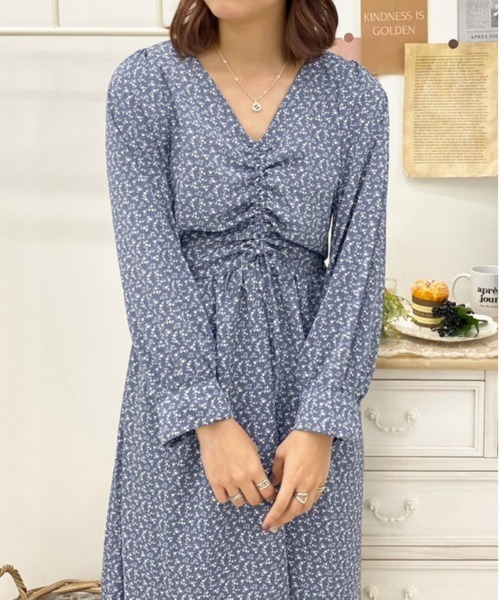 アプレジュール　ワンピース apres jour ワンピース フレアスリーブワンピース【ZOZOTOWN限定