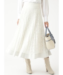 JILL STUART | ◆【美人百花掲載】ユラレースプリーツスカート(スカート)
