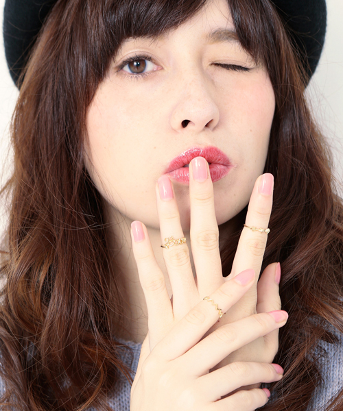 Another Edition（アナザーエディション）の「◆LOVE BY e.m.◆ファランジリング/LOVE BY e.m.ﾌｧﾗﾝｼﾞＲ（リング・レディース・その他1/その他2/その他3・ﾌﾘ-）」の4枚目の写真