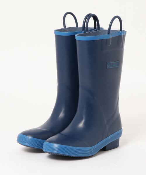 L.L.Bean(エルエルビーン)の「キッズ パドル・ストンパー(レインシューズ・キッズ・ダークブルー/イエロー・1/2/11/10/12/13/3)」の7枚目の写真