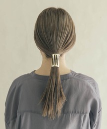 SMELLY | ワイドメタルカットヘアカフセット(ヘアゴム)