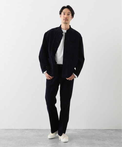 INHERIT（インヘリット）の「【#CRH】 COLE KUNG-HU JACKET【セットアップ着用可能】（ブルゾン・メンズ・ネイビー/アイボリー・LARGE/MEDIUM）」の18枚目の写真