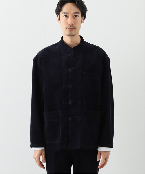 INHERIT（インヘリット）の「【#CRH】 COLE KUNG-HU JACKET【セットアップ着用可能】（ブルゾン・メンズ・ネイビー/アイボリー・LARGE/MEDIUM）」の19枚目の写真