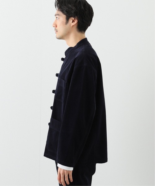 INHERIT（インヘリット）の「【#CRH】 COLE KUNG-HU JACKET【セットアップ着用可能】（ブルゾン・メンズ・ネイビー/アイボリー・LARGE/MEDIUM）」の20枚目の写真