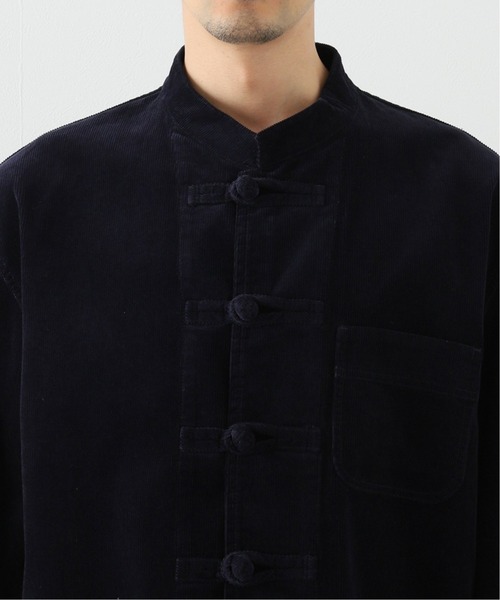 INHERIT（インヘリット）の「【#CRH】 COLE KUNG-HU JACKET【セットアップ着用可能】（ブルゾン・メンズ・ネイビー/アイボリー・LARGE/MEDIUM）」の3枚目の写真