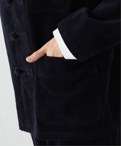 INHERIT（インヘリット）の「【#CRH】 COLE KUNG-HU JACKET【セットアップ着用可能】（ブルゾン・メンズ・ネイビー/アイボリー・LARGE/MEDIUM）」の7枚目の写真