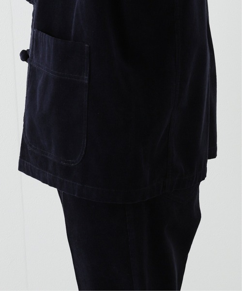 INHERIT（インヘリット）の「【#CRH】 COLE KUNG-HU JACKET【セットアップ着用可能】（ブルゾン・メンズ・ネイビー/アイボリー・LARGE/MEDIUM）」の10枚目の写真