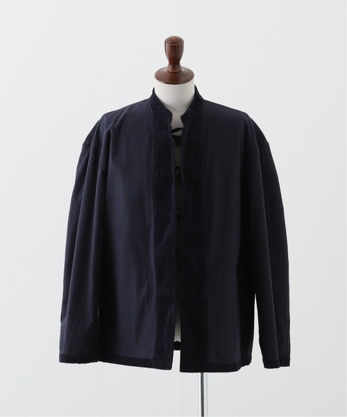 INHERIT（インヘリット）の「【#CRH】 COLE KUNG-HU JACKET【セットアップ着用可能】（ブルゾン・メンズ・ネイビー/アイボリー・LARGE/MEDIUM）」の11枚目の写真