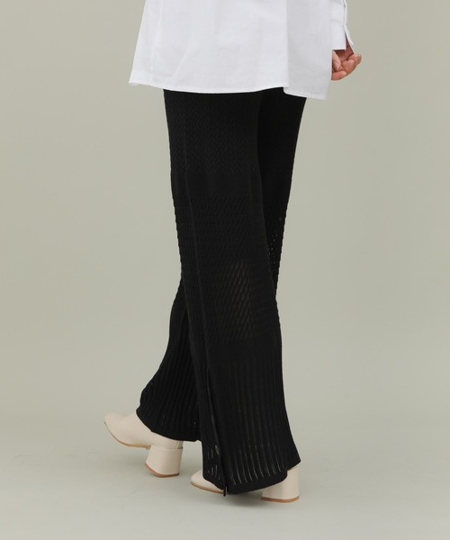 sakishimatokyo（サキシマトーキョー）の「【ZOZO限定】サキシマamp「スカシサイドボタンパンツ」（その他パンツ・レディース・ホワイト系その他/ブラック/ラベンダー/カーキ・FREE）」の21枚目の写真