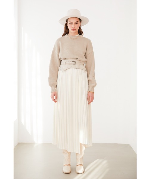 ALEXIA STAM（アリシアスタン）の「Puff Sleeve Cropped Knit