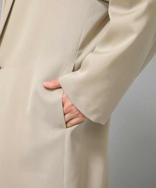 city（シティ）の「【CITY】1BUTTON CHESTER COAT（チェスター