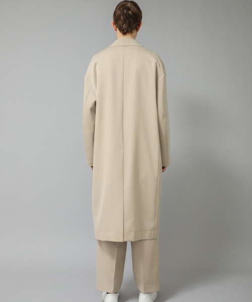 CITY チェスターコート ベージュ city（シティ）の「【CITY】1BUTTON CHESTER COAT（チェスターコート