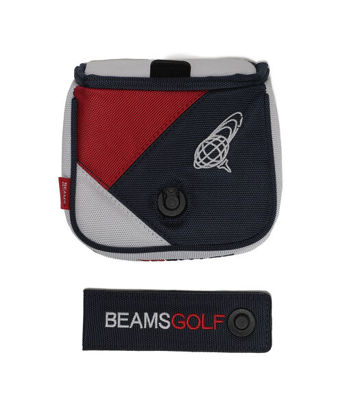 BEAMS GOLF(ビームスゴルフ)の「BEAMS GOLF / スラッシュ 切り替え パターカバー(マレット型)(ゴルフグッズ・メンズ・ブラック/ネイビー/グレー・ONE SIZE)」の9枚目の写真