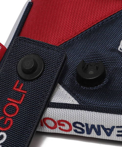 BEAMS GOLF(ビームスゴルフ)の「BEAMS GOLF / スラッシュ 切り替え パターカバー(マレット型)(ゴルフグッズ・メンズ・ブラック/ネイビー/グレー・ONE SIZE)」の10枚目の写真