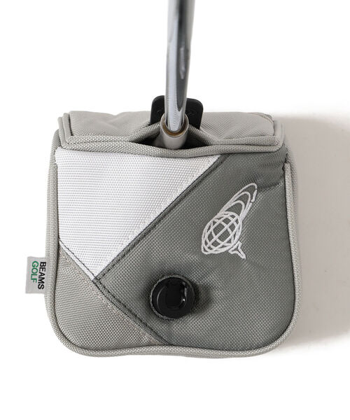 BEAMS GOLF(ビームスゴルフ)の「BEAMS GOLF / スラッシュ 切り替え パターカバー(マレット型)(ゴルフグッズ・メンズ・ブラック/ネイビー/グレー・ONE SIZE)」の8枚目の写真