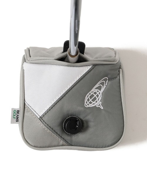 BEAMS GOLF(ビームスゴルフ)の「BEAMS GOLF / スラッシュ 切り替え パターカバー(マレット型)(ゴルフグッズ・メンズ・ブラック/ネイビー/グレー・ONE SIZE)」の6枚目の写真