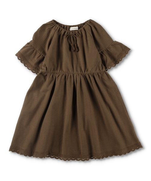 Branshes ブランシェス の ウエスト切替え半袖ワンピース ワンピース Wear