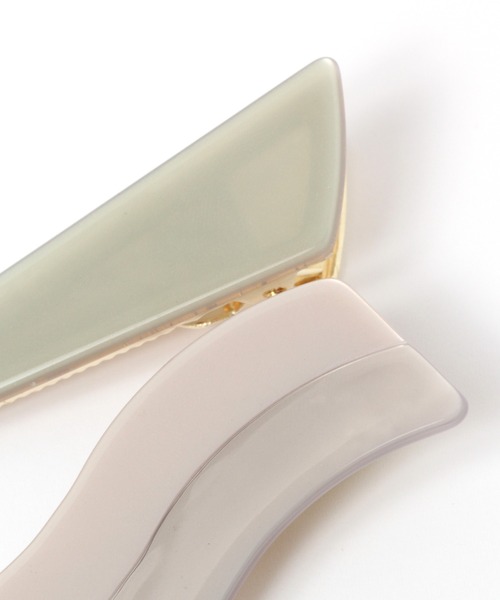 studio CLIP（スタディオクリップ）の「2SET配色カラーピン（バレッタ/ヘアクリップ・レディース・その他2/その他1・FREE）」の6枚目の写真