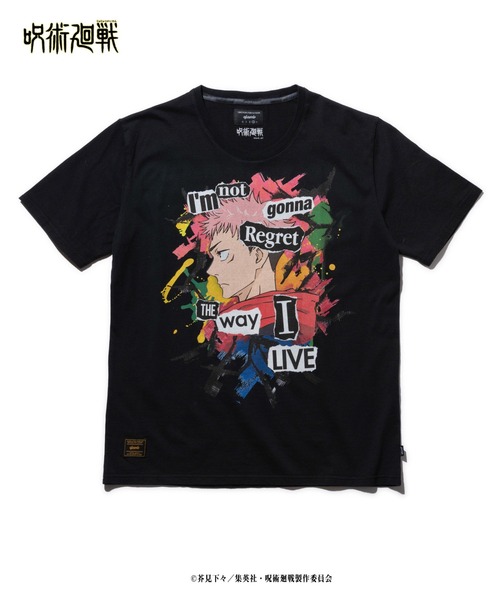 glamb(グラム)の「Itadori T / イタドリTシャツ【呪術廻戦コラボレーションアイテム】(Tシャツ/カットソー・メンズ・ホワイト/ブラック・4/3/2/1/0)」の7枚目の写真