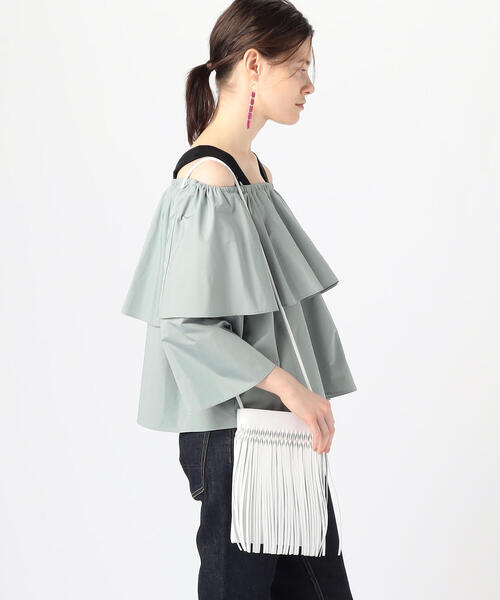 TOMORROWLAND （トゥモローランド）の「NOMADIS DANCE ショルダーバッグ（ショルダーバッグ・レディース・ブラック/ホワイト・FREE）」の9枚目の写真