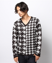 VENCEEXCHANGE | Wネームクレイジーチドリニット(ニット/セーター)