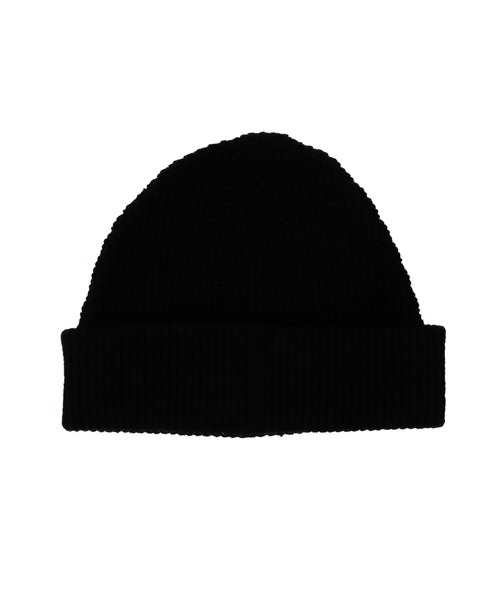 X-girl（エックスガール）の「STRIPED WAFFLE KNIT CAP（ニットキャップ/ビーニー・レディース・ホワイト/ブラック/レッド・ONE SIZE）」の12枚目の写真