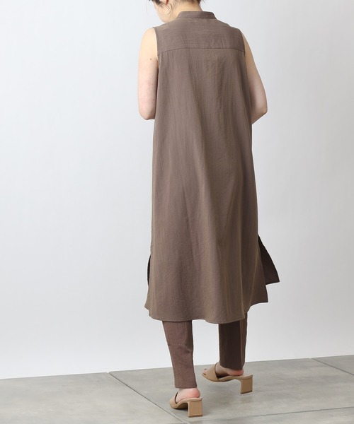 COLONY 2139（コロニートゥーワンスリーナイン）の「【WEB・一部店舗限定】麻調テーパードパンツ(セットアップ可)（その他パンツ・レディース・ブラック/ブラウン・MEDIUM/LARGE）」の19枚目の写真