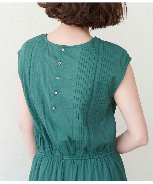 ROPE' PICNIC（ロペピクニック）の「INDIAバイアスレースティアードワンピース（ワンピース・レディース・オレンジ系その他/ブラック/グリーン・38）」の7枚目の写真