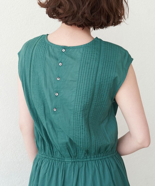 ROPE' PICNIC（ロペピクニック）の「INDIAバイアスレースティアードワンピース（ワンピース・レディース・オレンジ系その他/ブラック/グリーン・38）」の22枚目の写真