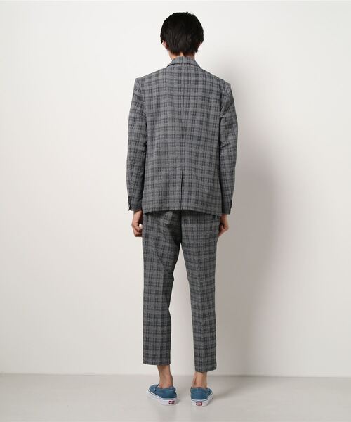 THE SHOP TK （ザ ショップ ティーケー ）の「＜THE SHOP TK/ザ ショップ ティーケー＞シアサッカーセットスーツ６５（スーツセット・メンズ・ブラック/グレー系その他・LL/L/M）」の3枚目の写真