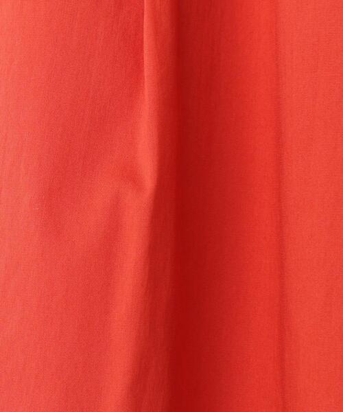 DRESKIP（ドレスキップ）の「◆ベルテッドタックフレアロングスカート（スカート・レディース・ダークオレンジ/ネイビー/サンドベージュ・02/03）」の9枚目の写真