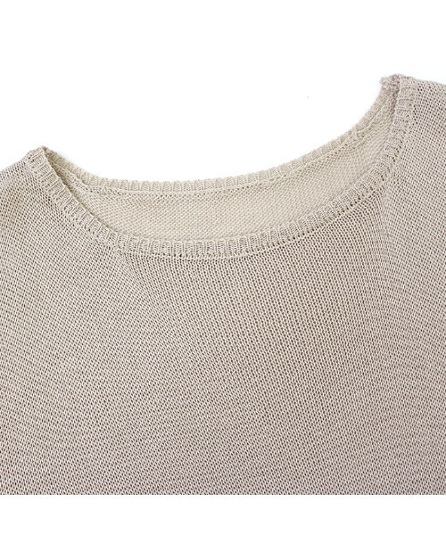 MODE ROBE（モードローブ）の「透かし編みニット（ニット/セーター・レディース・ベージュ/アイボリー・FREE）」の22枚目の写真