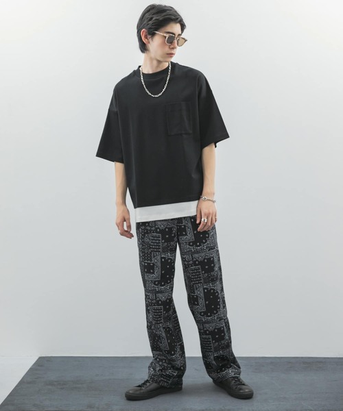 URBAN RESEARCH（アーバンリサーチ）の「URBAN RESEARCH iD　PRINT EASY PANTS（その他パンツ・メンズ・その他1/その他2/その他3・MEDIUM/LARGE）」の4枚目の写真