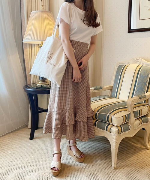 Heather（ヘザー）の「あいねねシンプルロゴトート 954974（トートバッグ・レディース・アイボリー系/ブルー系・ONE SIZE）」の8枚目の写真